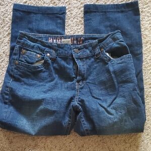 J #005 Hydraulic Indigo Mid Rise Women's Jeans